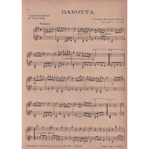 Gavota - edição facilitada