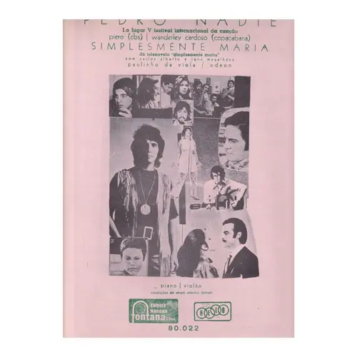 Pedro Nadie / Simplesmente Maria  (Edição Antiga)
