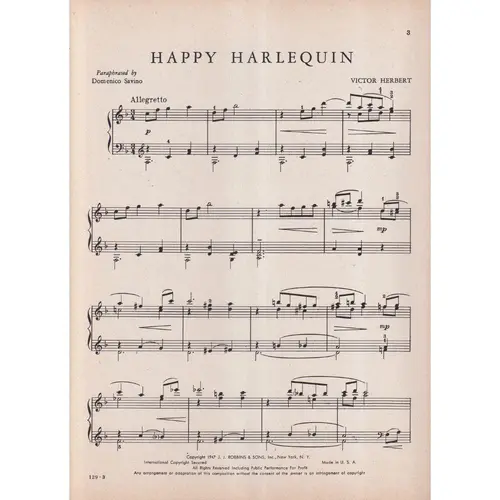 Happy Harlequin  (Edição Antiga)
