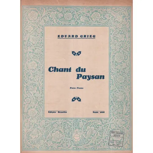 Chant Du Paysan  (Edição Antiga)