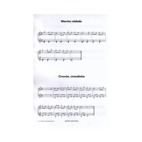 Ciranda Para Piano