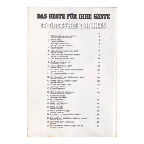 50 Deutsche Top-Hits  (Edição Antiga)