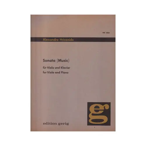 Sonata (Music) Fur Viola  (Edição Antiga)