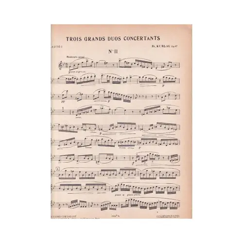 Trois Grands Duos Concertants - Op.87 Vol.2   (Edição Antiga)