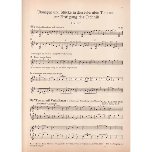 Das Geigenspiel   - Vol.1 Caderno 2  (Edição Antiga)