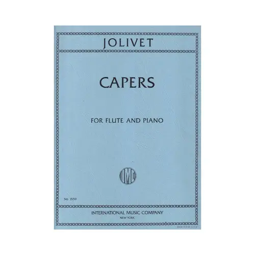 Capers For Flute And Piano