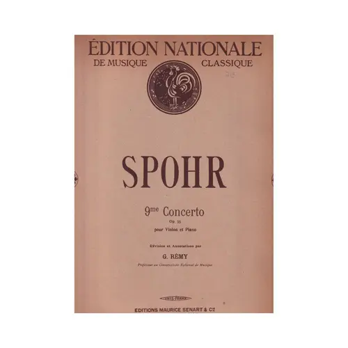 9Me Concerto - Op.55  (Edição Antiga)