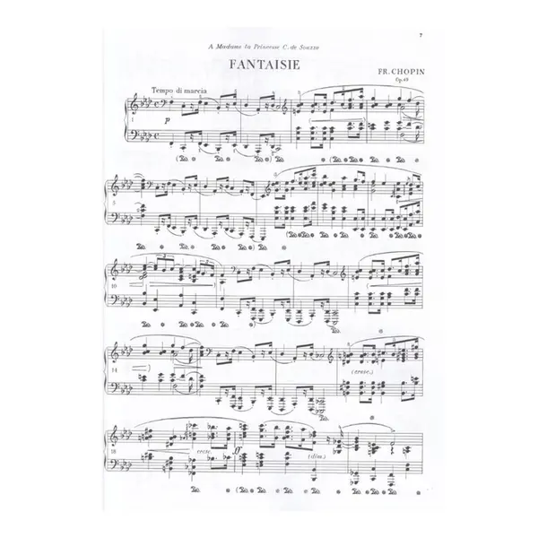 Fantasia, Berceuse, Barcarolle  (vol. XI complete works - Paderewski edition)