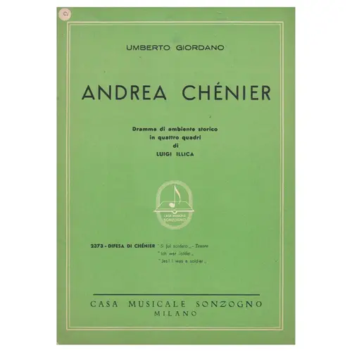 Andrea Chenier - Difesa Di Chenier - Si Fui Soldato