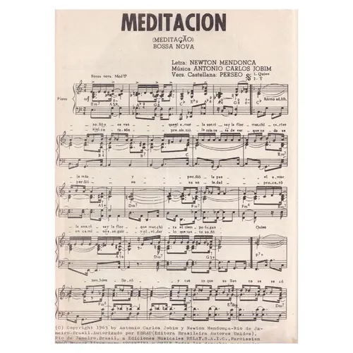 Meditacion  (Edição Antiga)