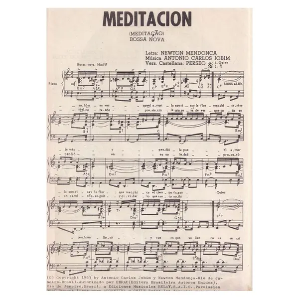 Meditacion  (Edição Antiga)