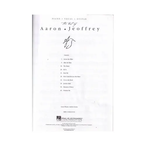 Best Of Aaron - Jeoffrey - Exemplar Antigo