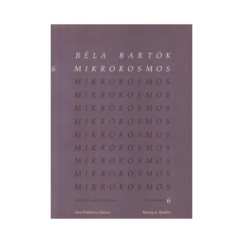 Mikrokosmos - Vol.6 (Edição Antiga)