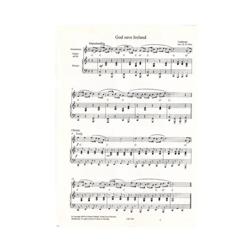 7 Irish Tunes Fur Querflote E Klavier