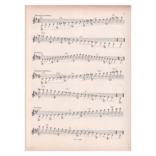 Serie Didactica Para Guitarra-Cuaderno N.1