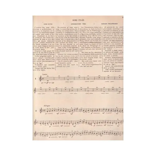 Célebre Méthode Complete De Trompette - vol. 1 Exemplar Antigo