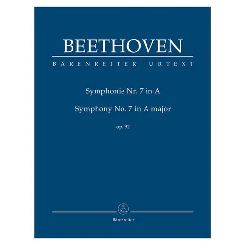 Symphony N.7 In A Major - Op.92  (Study Score)