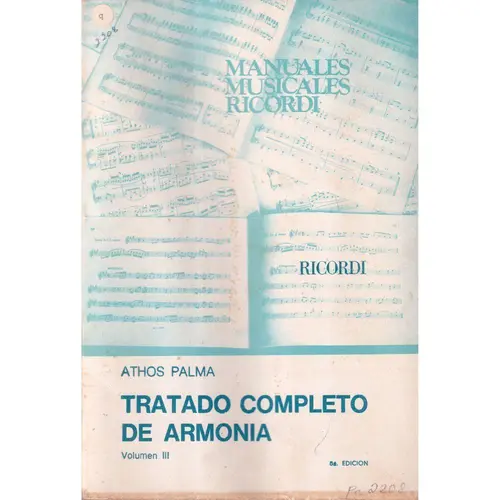 Tratado completo de armonia - vol.3 edição antiga