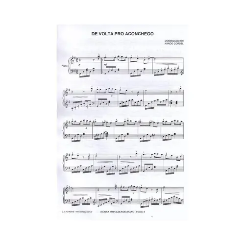 Musica Popular Para Piano Vol. 1