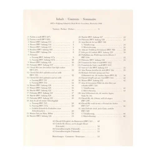 Notenbuchlein Fur Anna Magdalena Bach - Urtext