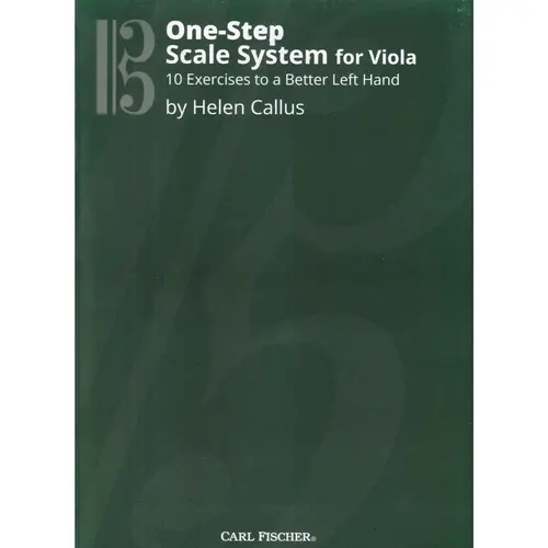 One-step scale system for viola - 10 exercises for a better left hand