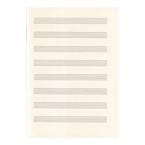 Bloco Henle com pauta musical e pauta normal 10x14 cm