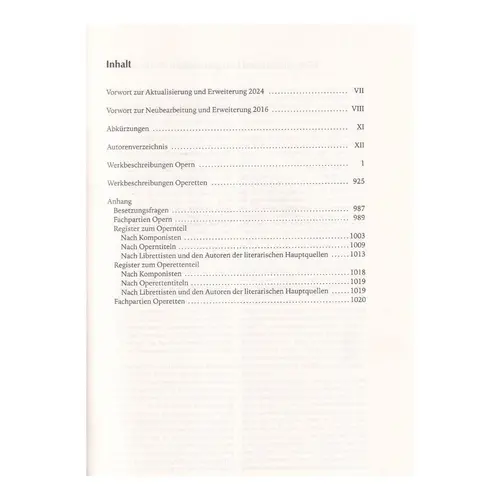 Handbuch der oper
