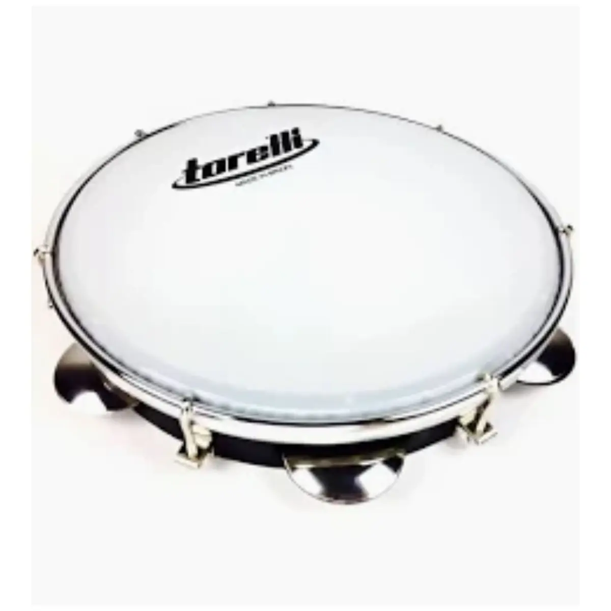 Pandeiro 10" injetado pele leitosa Torelli TP309