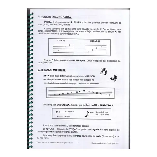 Clave de fá - o caminho da execução natural