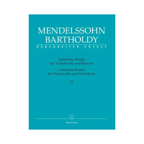 Complete Works for Violoncello and Pianoforte Volumes 1 and 2 (2 livros)