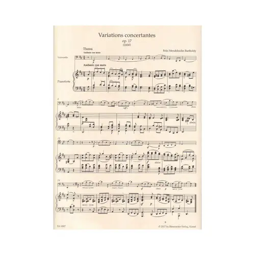 Complete Works for Violoncello and Pianoforte Volumes 1 and 2 (2 livros)