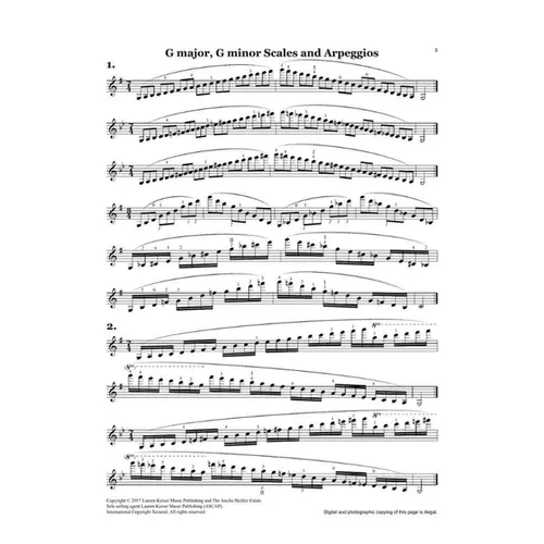 The Heifetz Scale Book