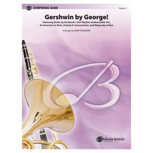 Gershwin By George - symphonic band - score+parts