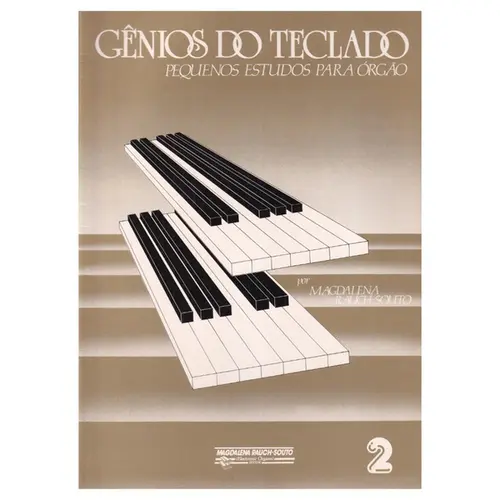 Genios Do Teclado - Pequenos Estudos Para Órgão - Vol.2