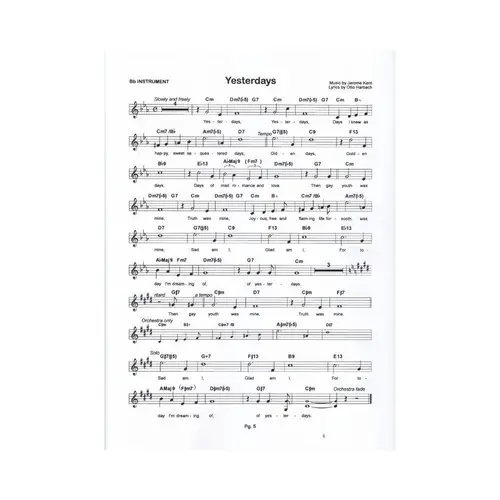 Sinatra set to music - clarinet