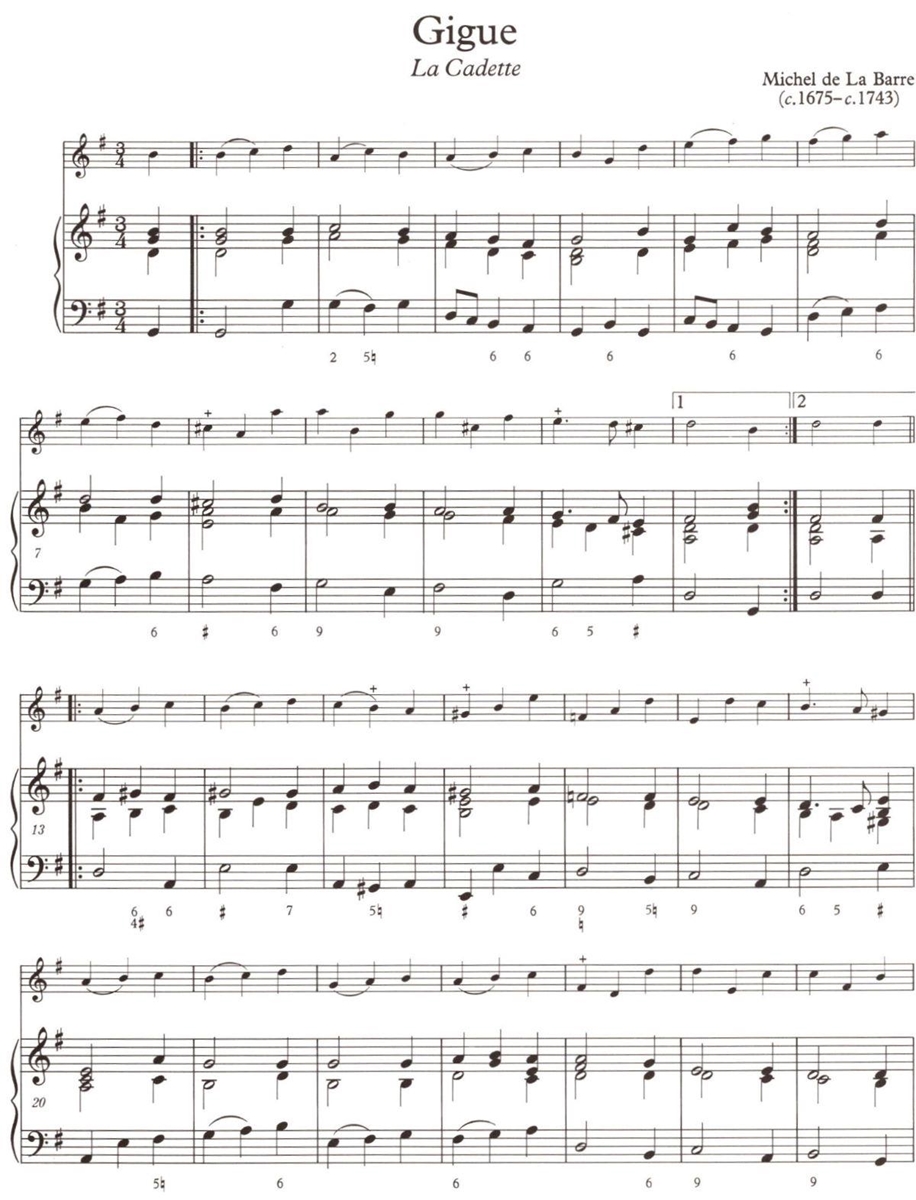 Baroque Flute Pieces, Book 1 Peças barrocas para flauta e piano