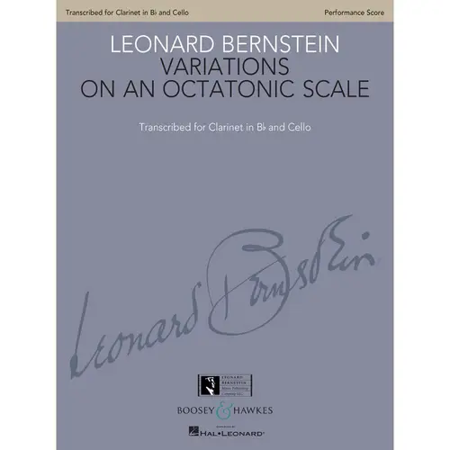 Variations on an octatonic scale - transcribed for clarinet Bb and cello