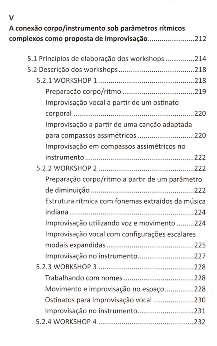 Quadro com breve descrição das aulas da unidade Misturas. Além