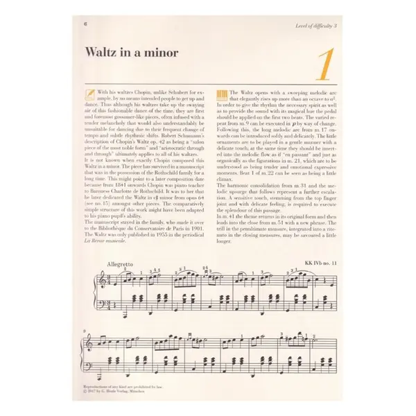 17 Well-Known original pieces - At the piano