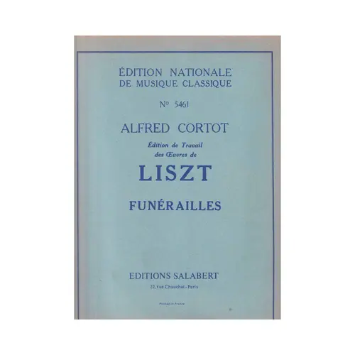 Funerailles  (Rev. A. Cortot)