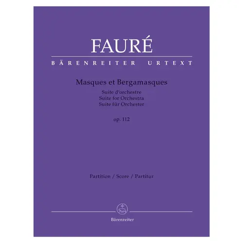 Masques et Bergamasques - Suite for Orchestra Op.112 - full score