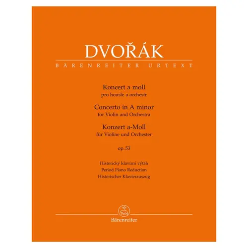 Concerto in A minor for Violin and Orchestra  Op.53 - violin and piano