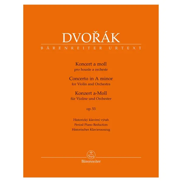 Concerto in A minor for Violin and Orchestra  Op.53 - violin and piano