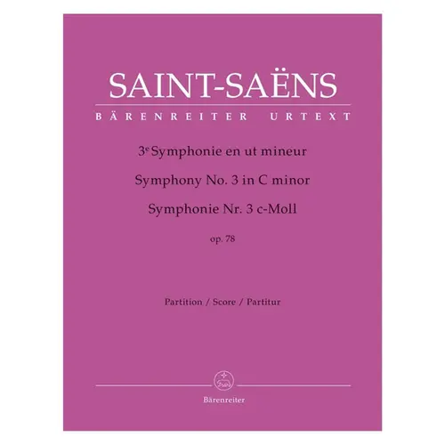 Symphony No.3 in C minor Op.78 - full score