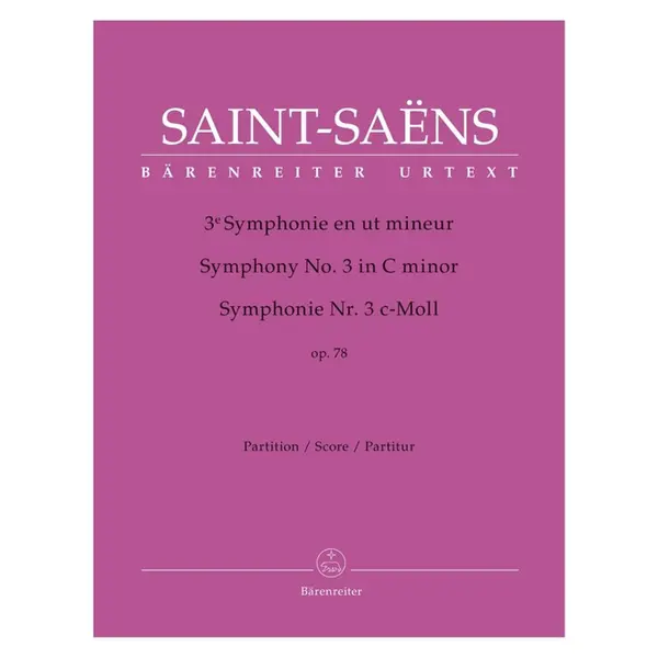 Symphony No.3 in C minor Op.78 - full score