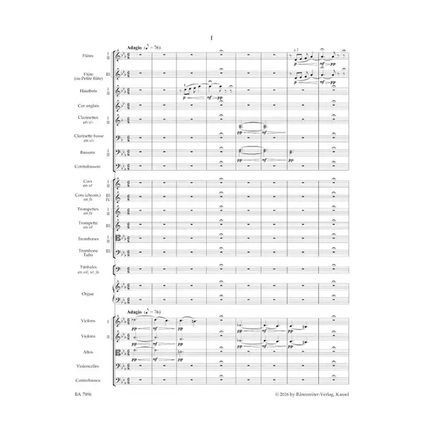 Symphony No.3 in C minor Op.78 - full score