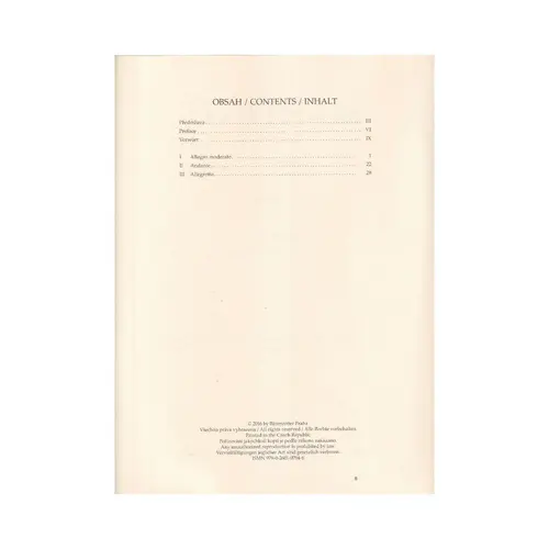 Concerto No.1 for Violin and Orchestra - piano reduction