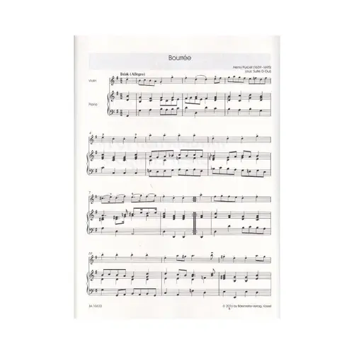Introduction to the Great Composers for Violin and Piano
