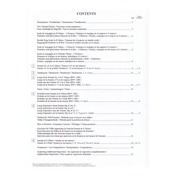 Suzuki Violin School Vol.08 - Book Only