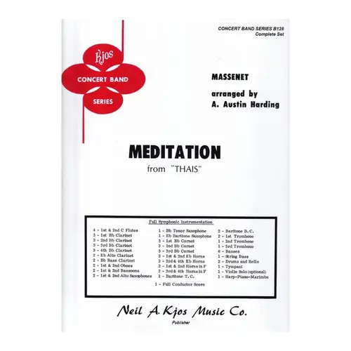 Meditation from '' Thais'' - Band edition